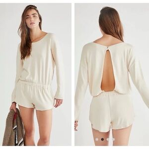 Free People Beach Captain romper size Large New NWT